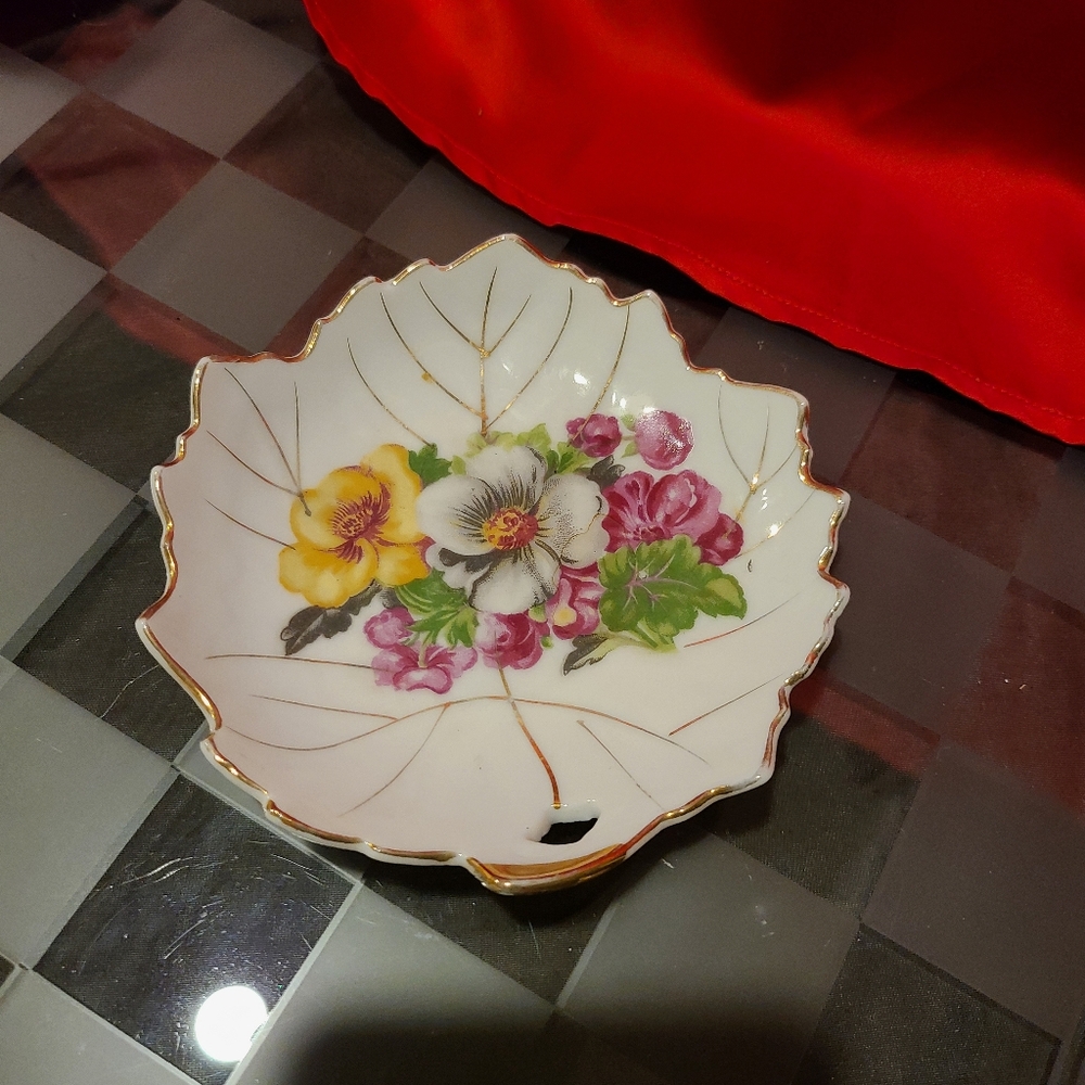 Japan stamped trinket dish small